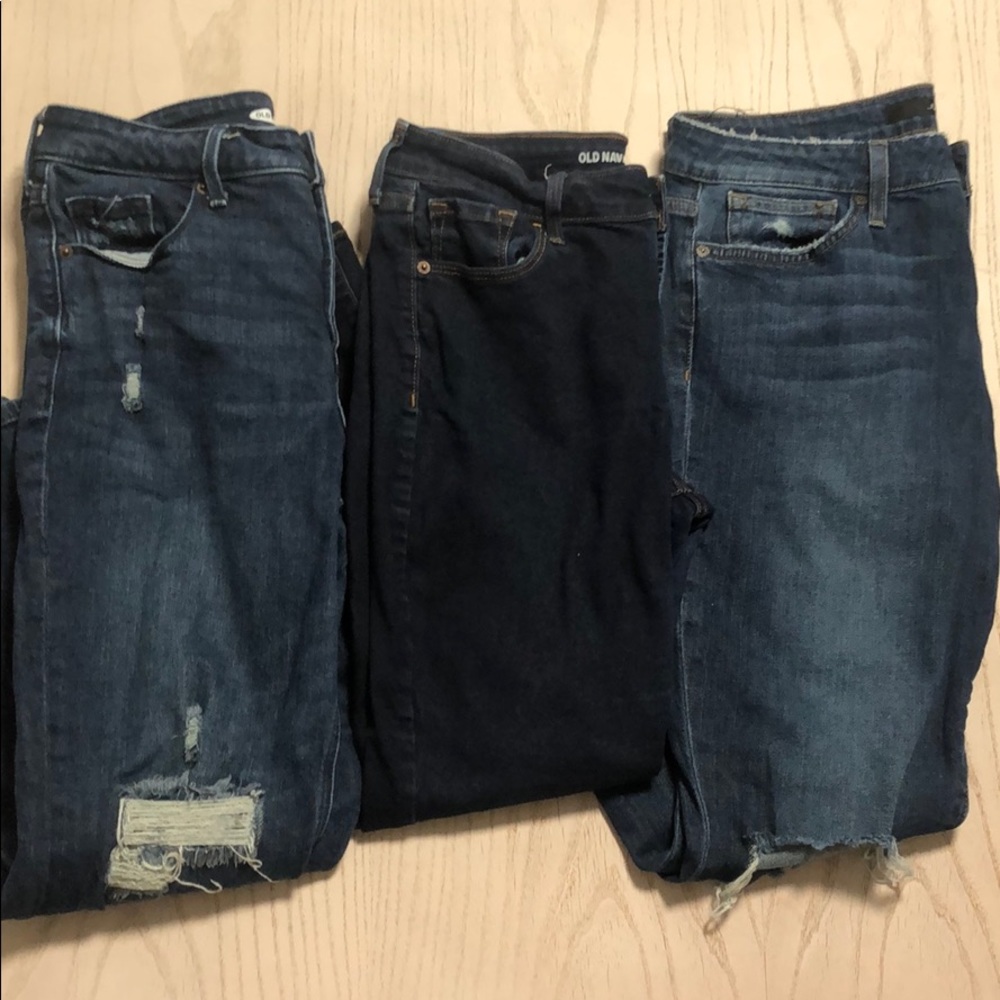 Assorted Blue Jeans